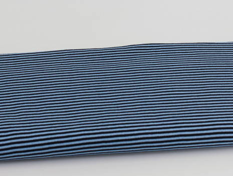 Bündchen blau/ dunkelblau (10 cm)